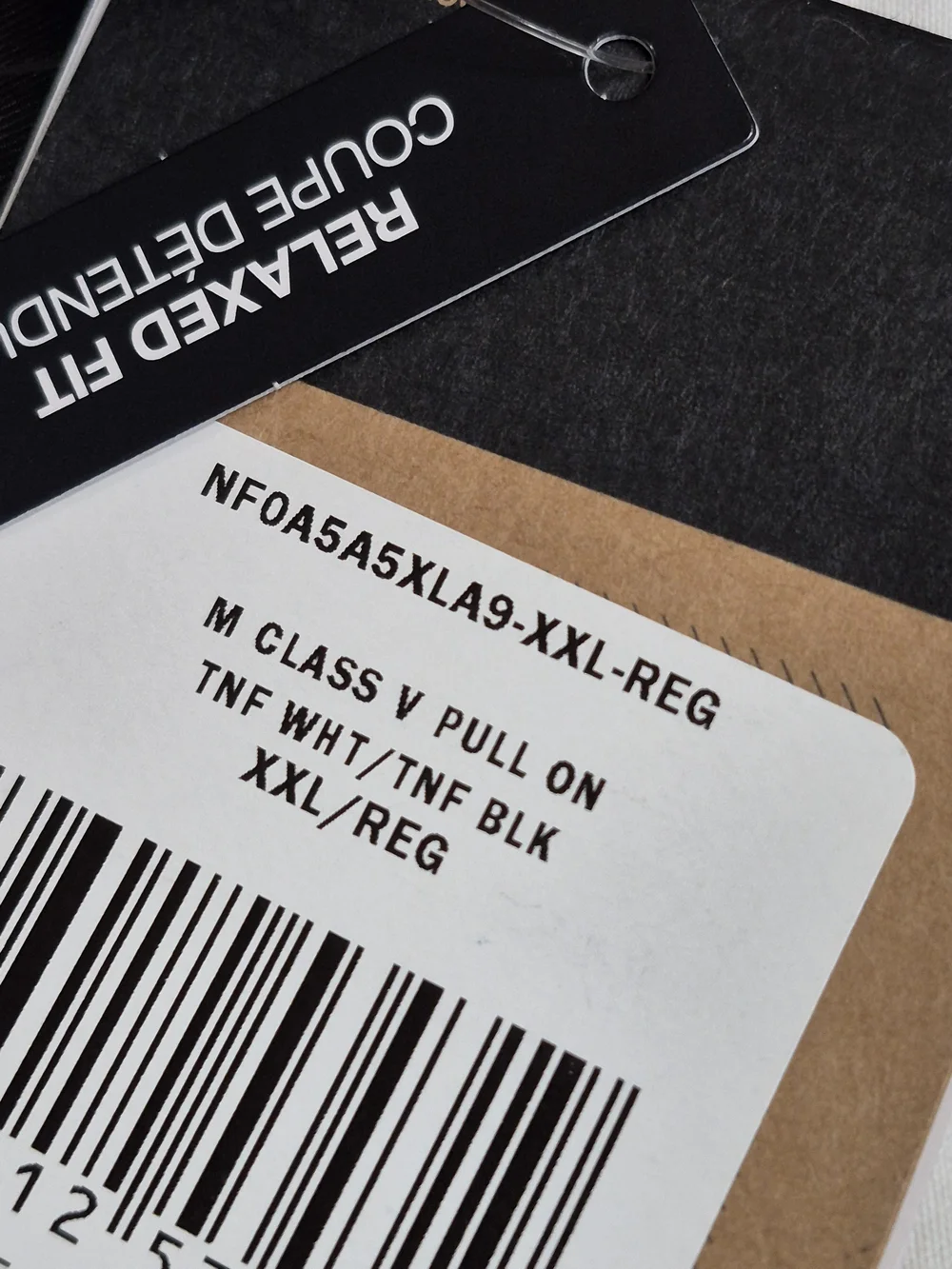 The North Face Men's Black and White Athletic Shorts 4574/7